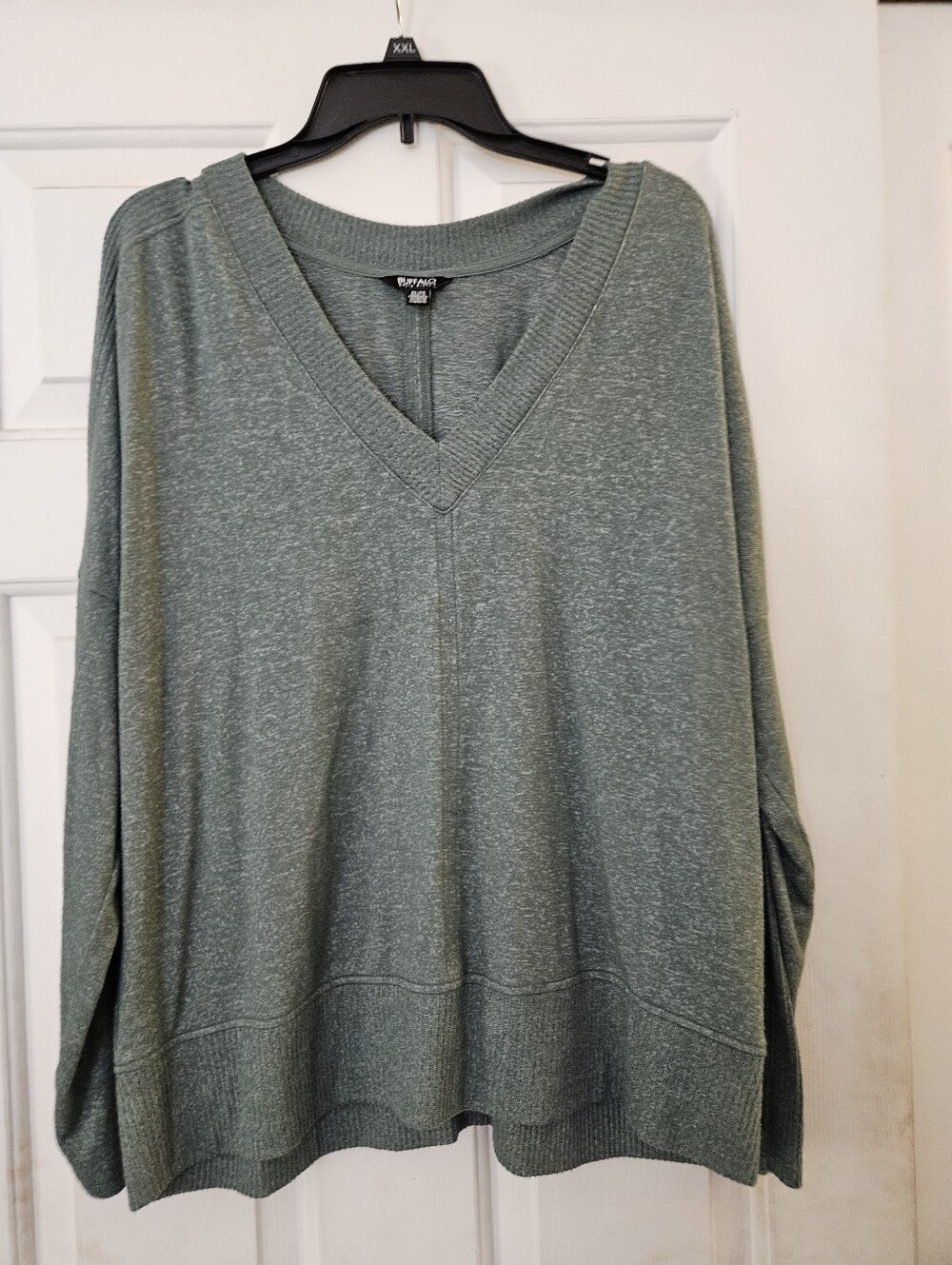 Buffalo David Bitton XL Sage Green V-Neck Pullover Sweater